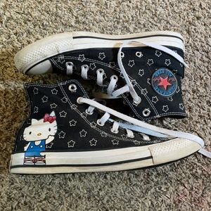 Converse Hello Kitty High Tops. Size 9